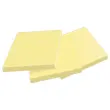 3 Blocs Post-It 4,76 X 4,76 cm, 70 feuilles- jaune 