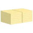 12 Blocs Post-It 4,76 X 4,76 cm, 70 feuilles- jaune