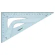 Equerre 60° grand côté 21 cm - GEOMETRIC, en plastique recyclé