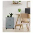 Caisson mobile - 2 tiroirs - En métal - Monté - VINCO INDUSTRIES