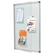 Vitrine d'intérieur extra plate magnétique - 9 x A4 - NOBO
