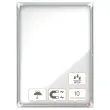 Vitrine d'ext&eacute;rieur magn&eacute;tique Premium Plus  - 9 x A4 - NOBO 