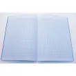 Cahier piqûre Seyès - A4 90 g - 96 pages - Bleu - Access