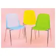 Chaise Charlotte translucide vert