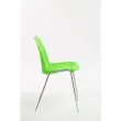 Chaise Charlotte translucide vert