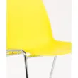 Chaise Charlotte translucide jaune