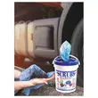Lingettes nettoyantes mains en atelierSCRUBS