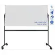 Tableau blanc rotatif UNITE PLUS - Surface &eacute;maill&eacute;e - 100 x 200 cm - Legamaster 