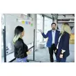 Tableau blanc rotatif UNITE PLUS - Surface &eacute;maill&eacute;e - 100 x 200 cm - Legamaster 