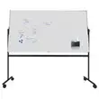 Tableau blanc rotatif UNITE PLUS - Surface émaillée - 120 x 220 cm - Legamaster