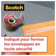 Ruban adh&eacute;sif Super hold &ndash; Tr&egrave;s r&eacute;sistant &ndash; 19 mm x 25,4 m &ndash; SCOTCH 