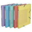 Boîte classement Chromaline A4 - dos 2,5 cm Pastel - Couleurs assortis - EXACOMPTA