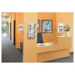 3 Corbeilles murale  170 Ouverture en V - Incolore - CEP 