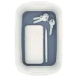 Boîte de rangement mybox petit blanc/gris
