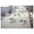 Boîte de rangement mybox petit blanc/bleu