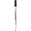 BIC Velleda 1721 Feutres pour Tableau Blanc Effaçables à Sec Pointe Conique Fine - Encre Noire, Boîte de 24