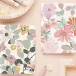 Agenda semainier QuoVadis Bloom Ex&eacute;cutif- 16x16cm - Vert 