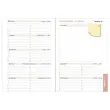 Agenda semainier Exacompta Color Design - 15 x 21 cm - Fleurs