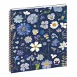 Agenda semainier Exacompta Chemin des Marettes - 18,5 x 22,5 cm - Bleu