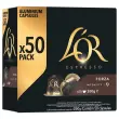 50 Capsules de caf&eacute; Espresso Forza - Compatible Nespresso - L'Or 