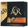 50 Capsules de caf&eacute; Espresso Delizioso -  Compatibles Nespresso - L'Or 