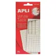 102 Pastilles adhésives Tack modelables – Blanc – APLI