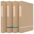 Boite de classement Touareg carte recyclée - dos 4 cm - OXFORD