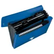 Trieur extensible en PP recycl&eacute; - 6 compartiments - bleu - LEITZ 