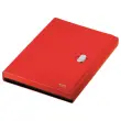 Trieur extensible en PP recyclé - 6 compartiments - Rouge - LEITZ