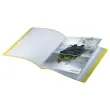 Protège-documents - A4 - 40 pochettes - Jaune - LEITZ