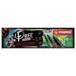 3 Marqueurs acryliques FREE Acrylic - Noir - STABILO