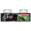 3 Marqueurs acryliques FREE Acrylic - Noir - STABILO