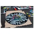 3 Marqueurs acryliques FREE Acrylic - Noir - STABILO