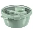 Boîte alimentaire hémertique ronde 1,6L avec couverts - Curver