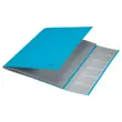 Trieur avec élastiques LEITZ 6 touches- 100% recyclé - Bleu