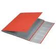 Trieur avec élastiques LEITZ 6 touches- 100% recyclé - Rouge