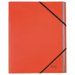 Trieur avec élastiques LEITZ 12 touches - 100% recyclé - Rouge