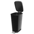 Poubelle Chic Bin Style 45L - Noir 