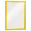 2 Cadres d'affichage adh&eacute;sifs DURAFRAME - A4 - Jaune - DURABLE 