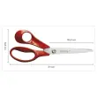 Ciseaux Fiskars Classic Universels gauchers 21cm 