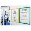 5 Cadres d'affichage magn&eacute;tiques DURAFRAME MAGNETIC - A4 - Jaune - DURABLE 