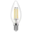 Ampoule Omni filament LED flamme E14 4,2W 470LM 4000K claire