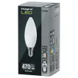 Ampoule LED flamme  E14   4,9W 470LM 4000K opale 