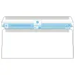 500 enveloppes blanches 110x220 80 gr autocollantes Fiducial