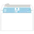 500 enveloppes blanches 114x162 80 gr siliconée Fiducial