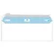 500 Enveloppes blanches recyclées 110 x 220 cm - 45 x 100 - 80g - Bande siliconée - Fiducial