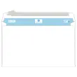 500 Enveloppes blanches recycl&eacute;es 162 x 229 - 45 x 100 - 80 g - Bande silicon&eacute;e - Fiducial 