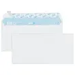 50 enveloppes blanches DL 110x220 80 g bande siliconée