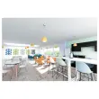2 Chaises hautes VOID piétement luge Blanc