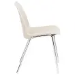 Chaise Charlotte beige pastel 